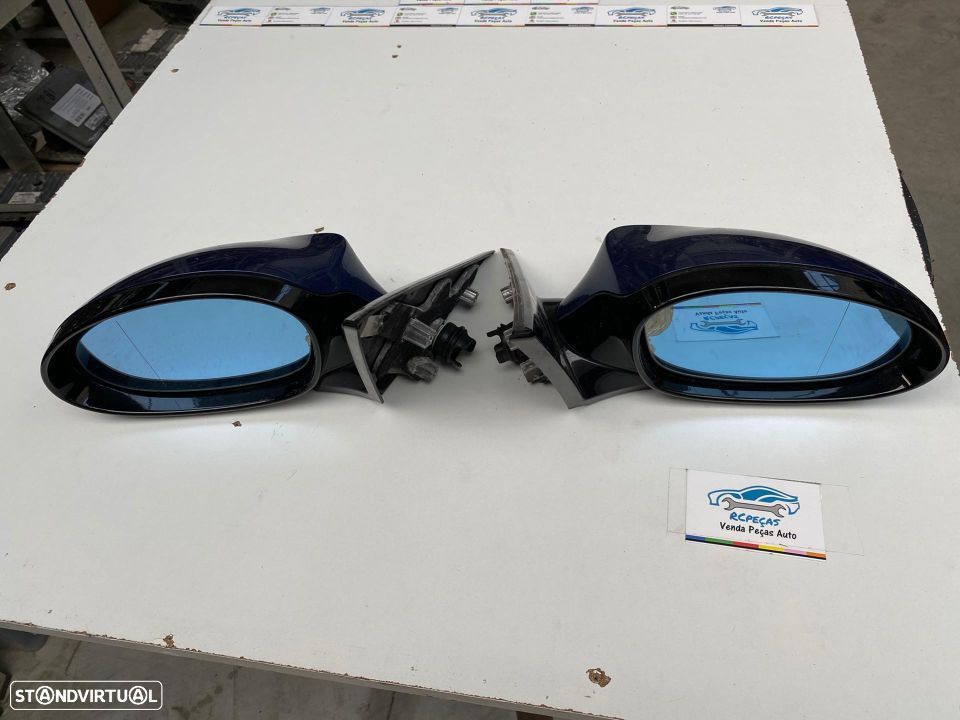 ESPELHO RETROVISOR ESQUERDO DIREITO BMW SERIE 1 E81 51167268305 7268305 51167268306 7268306 E82 COUPE E88 CABRIO ELETRICO AQUECIDO ESPELHOS RETROVISORES - 2