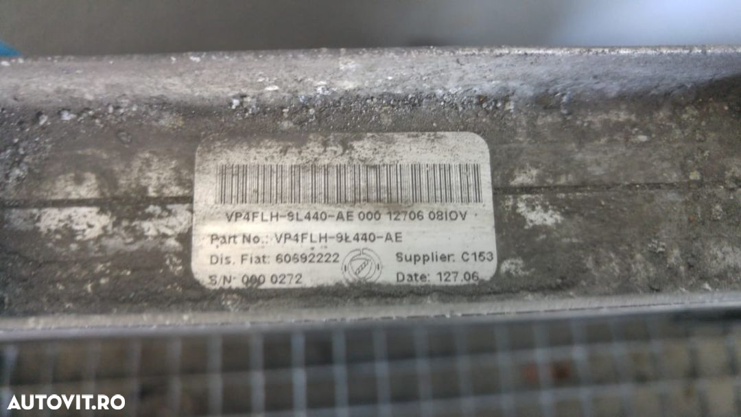 Radiator intercooler 1.9 jtdm alfa romeo 159 60692222 - 2