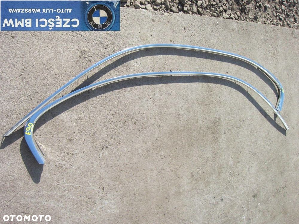 BMW E90 LISTWA CHROMOWANA BOCZNA OZDOBNA CHROM - 2