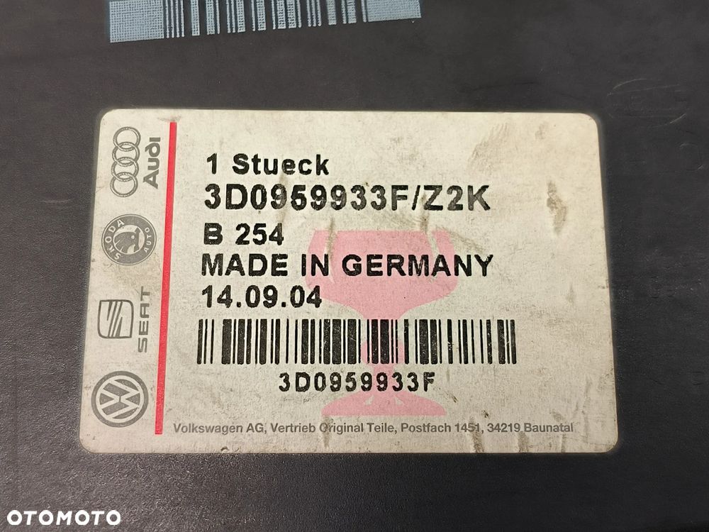 Moduł / Sterownik komfortu 3D0959933F VW Phaeton - 3