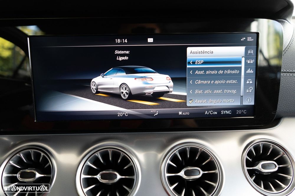 Mercedes-Benz E 220 d Cabrio 9G-Tronic AMG Line - 44