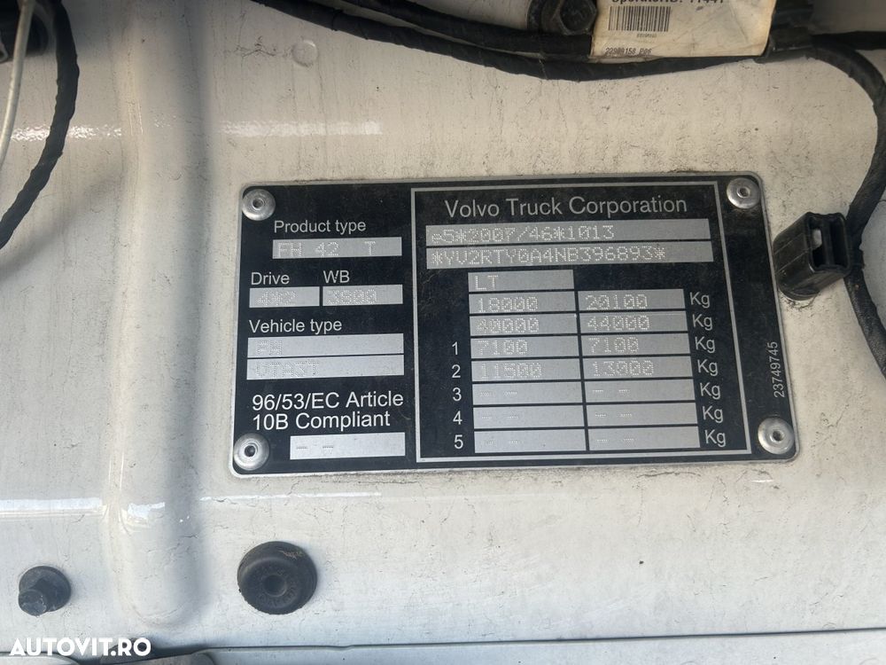 Volvo FH460, i-Save, VEB+, Factura externa - 8