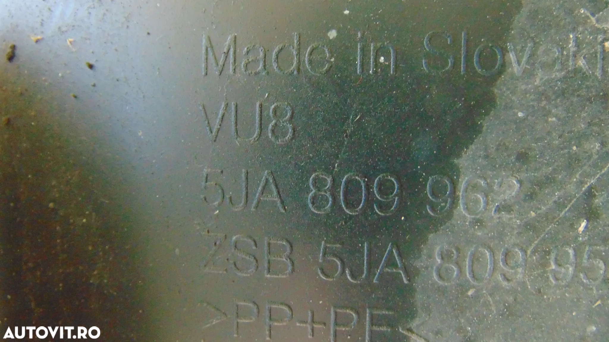 Carenaje aparatori noroi Fata/Spate Skoda Rapid an 2012 - 15