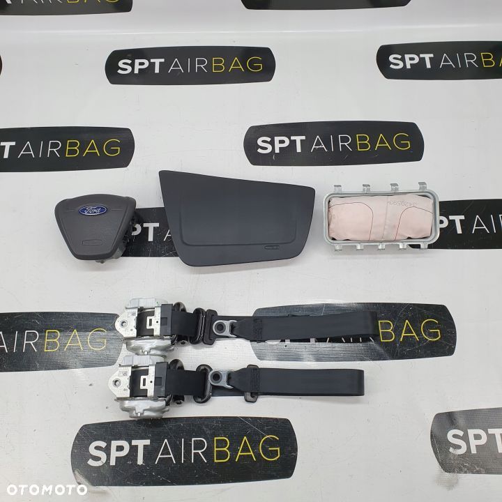 FORD KA ZAŚLEPKA PODUSZKI AIRBAG AIR BAG PASY KIT SET - 1