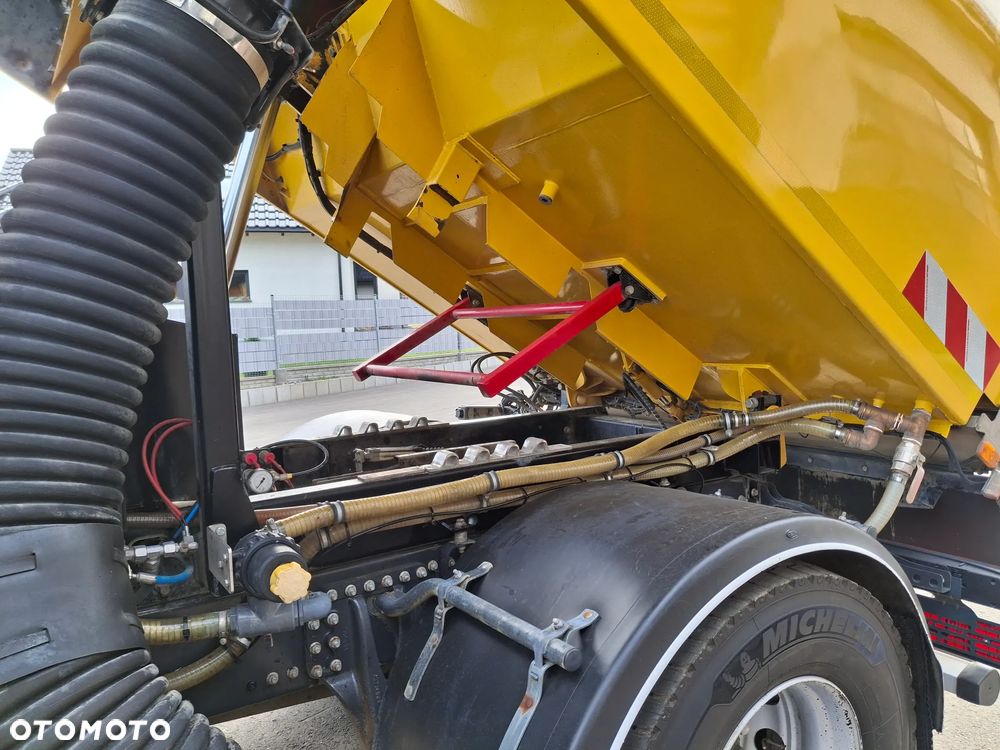 Renault C280 Zamiatarka SEMAT Zoeller FAUN Karcher 2 Silniki Rura Do Liści Listwy Ciśnieniowe Lanca 2 Zbiorniki Wody Szczotki L/R 2018r Euro 6 - 27