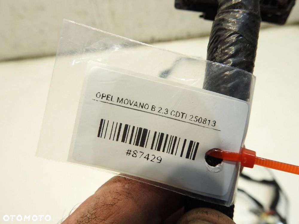 WIĄZKA INSTALACJA DRZWI PRAWY PRZÓD OPEL MOVANO B - 4