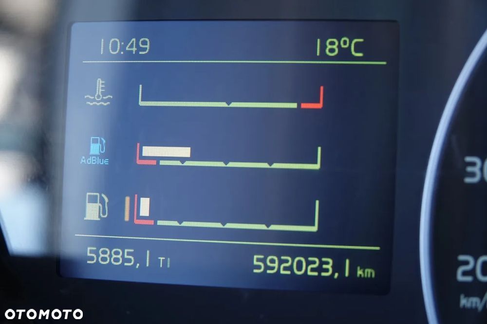 Volvo FH 420 / 4x2 / SOLÓWKA / FIRANKA 9.10 M / KLIMA POSTOJOWA / WINDA DHOLLANDIA 2000KG / PO KONTRAKCIE SERWISOWYM - 33