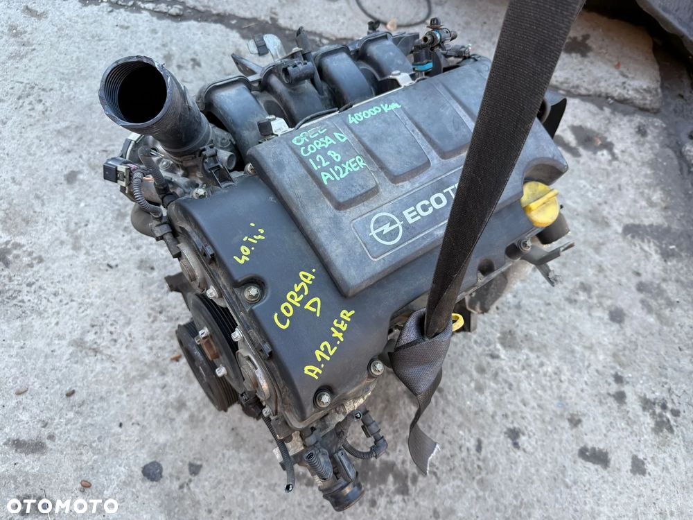 Silnik A12XER Opel Corsa D 1.2b przebieg 40tys - 1
