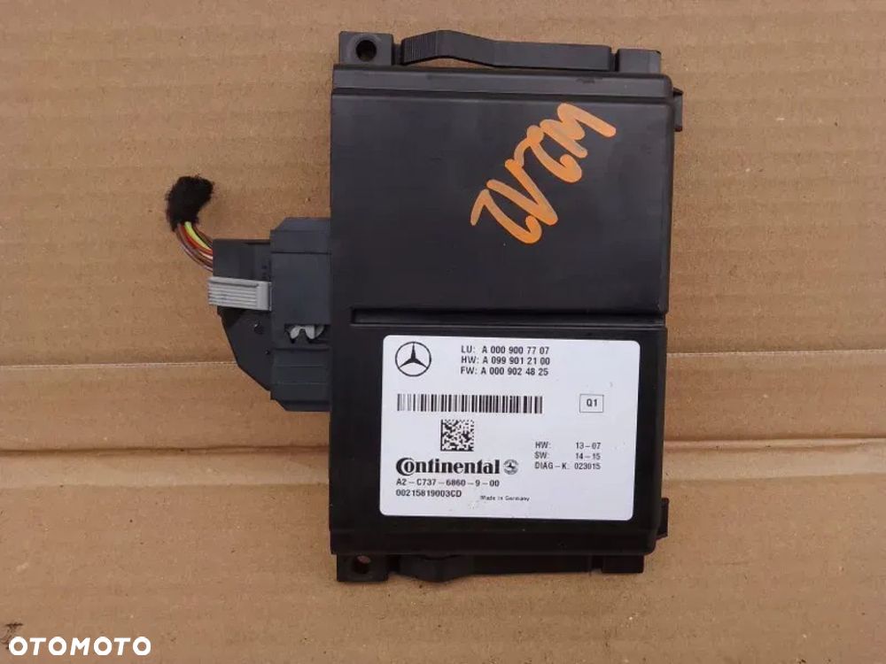 sterownik kamery moduł mercedes w212 lift a0009007707 - 1