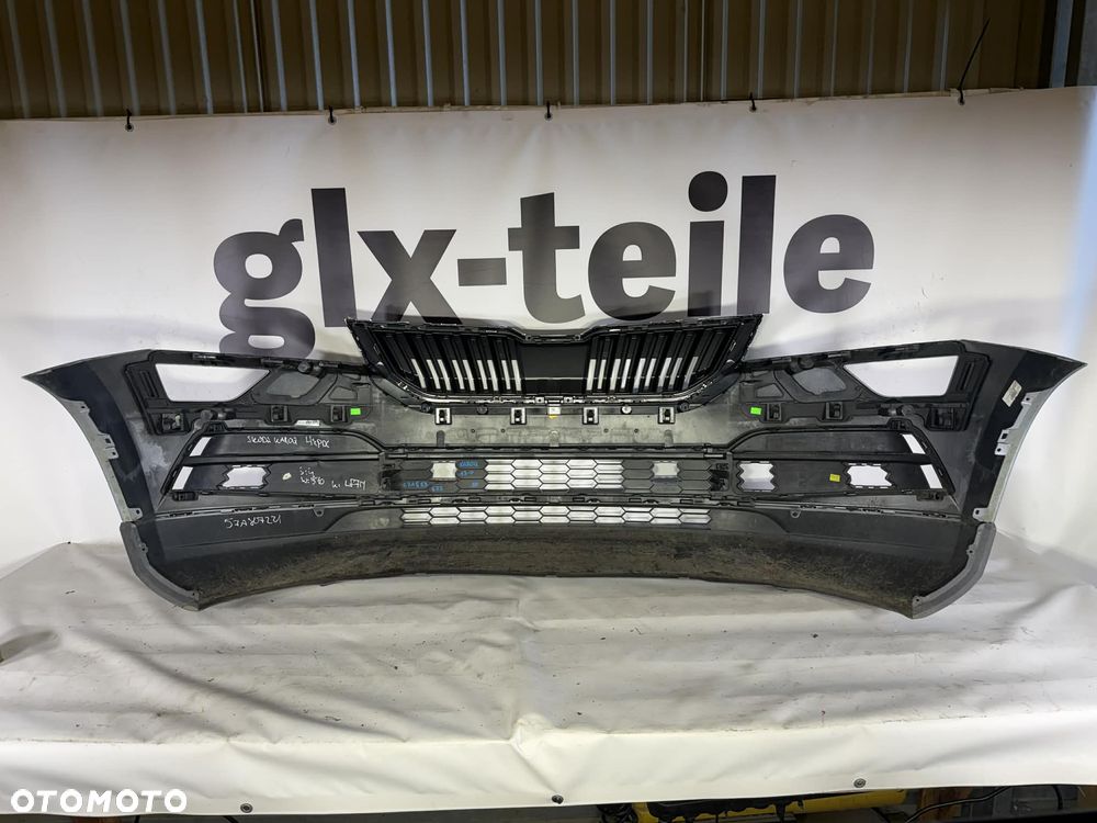 Skoda Karoq Zderzak Przód Przedni 4xPDC LF7M 57A807221 - 6