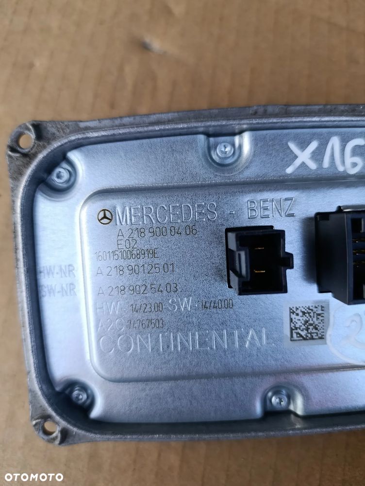 MERCEDES GLS X166 PRZETWORNICA LAMPY MODUŁ LED PRAWA A2189000406 - 3