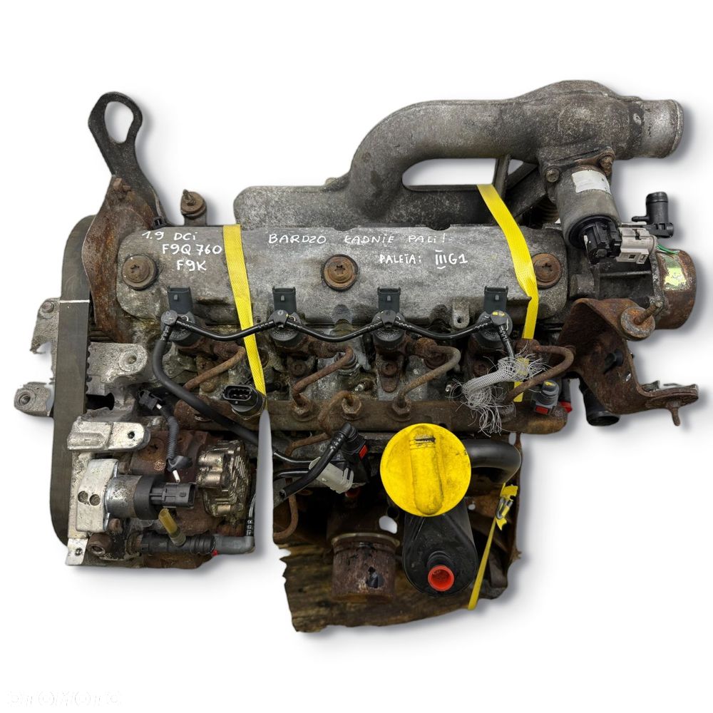 SILNIK Renault Trafic Opel Vivaro Nissan Primastar 1.9 DCI CDTI F9Q760 - 4