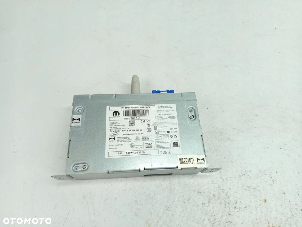 RADIO NAWIGACJIA STEROWNIK OPEL CORSA F 9864781080 PEUGEOT 2008 II - 1