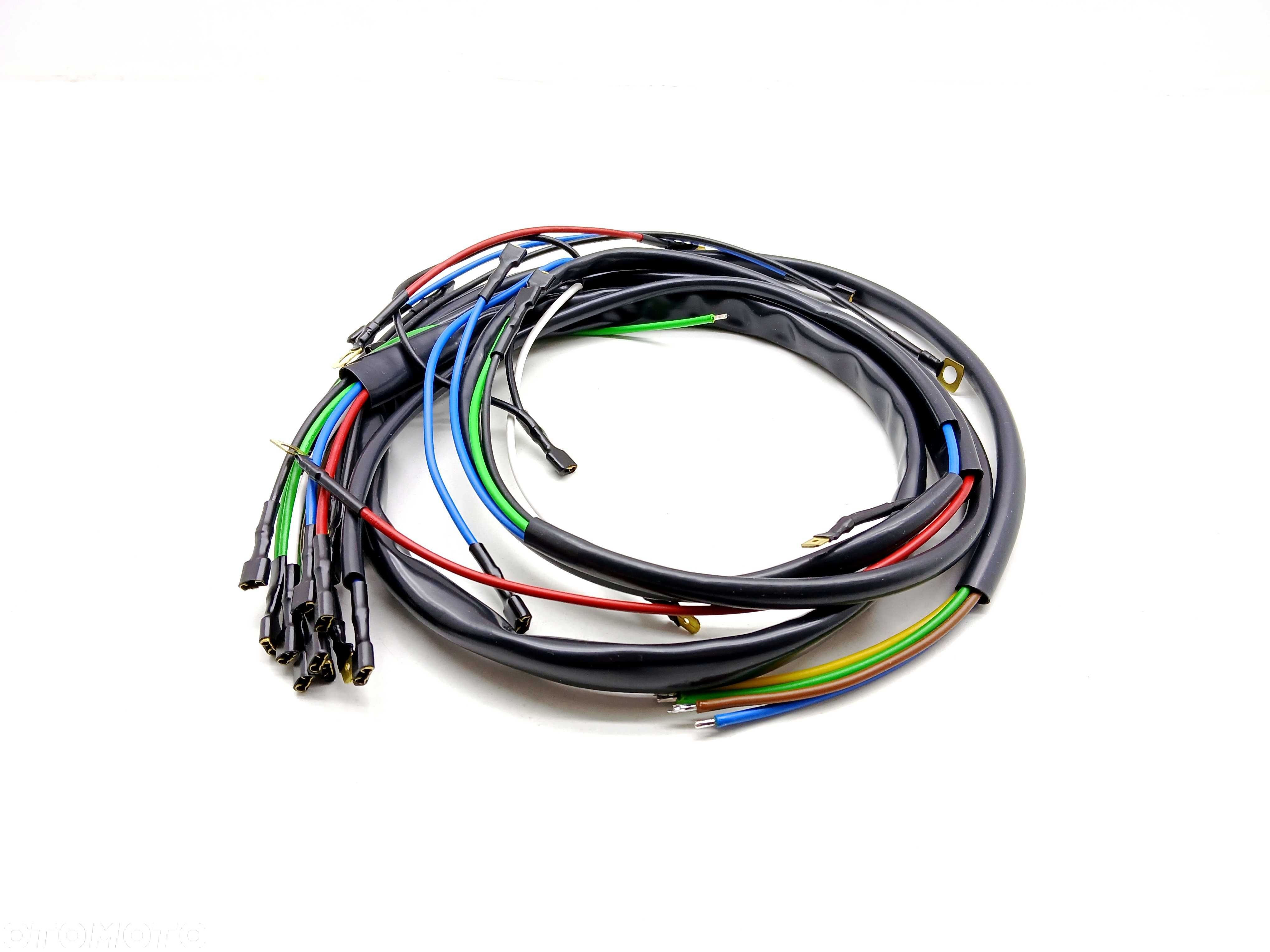 Instalacja elektryczna pod CDI WSK 125 M06B3 wiązka kable zapłon bezst - 2