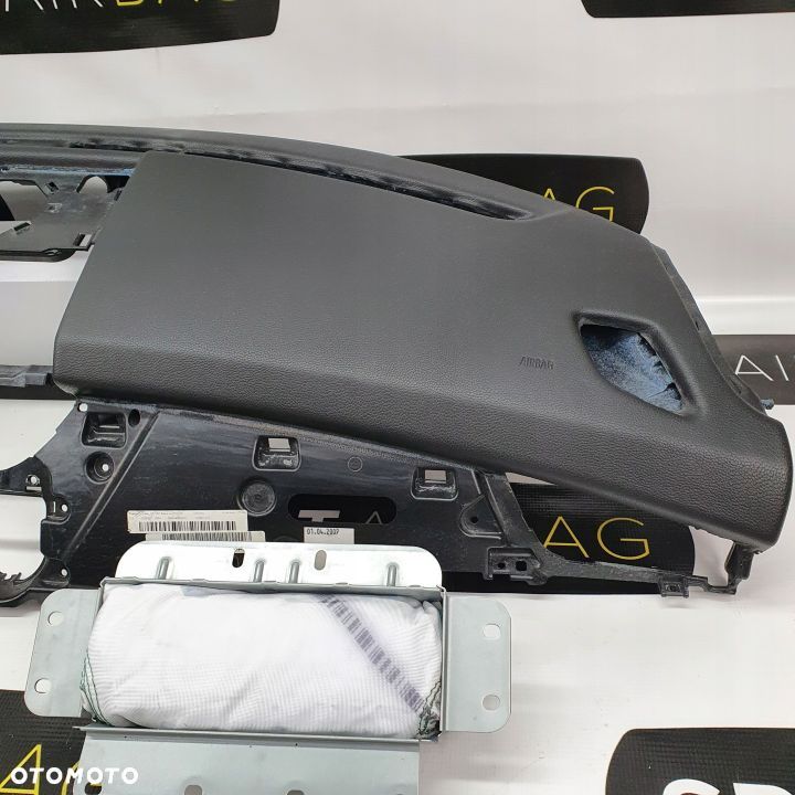 BMW Z4 E89 DESKA ROZDZIELCZA KONSOLA KOKPIT PULPIT PODUSZKI AIRBAG AIR BAG NAPINACZE KIT SET - 4