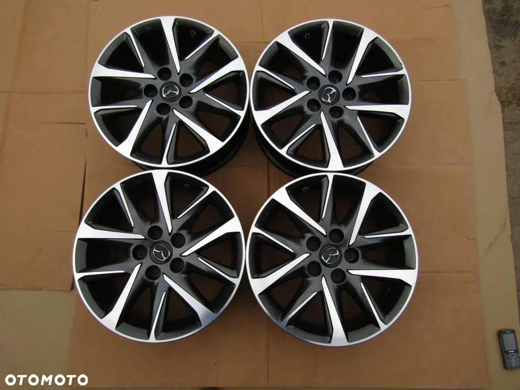 4x Felgi 17 Mazda 3 5 6 CX-3 CX-5 CX5 CX-7 MX-5 7j 5x114,3 ET45 + czujniki - 22