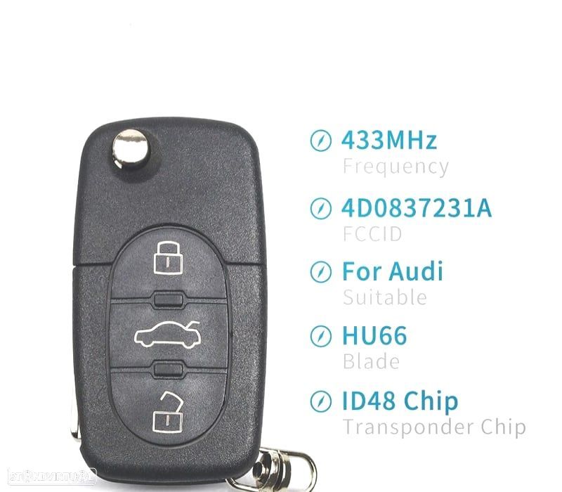 CHAVES COMPLETA AUDI A3 97-03 A4 99-01 A6 98-05 A8 94-03 TT 99-02 - 1