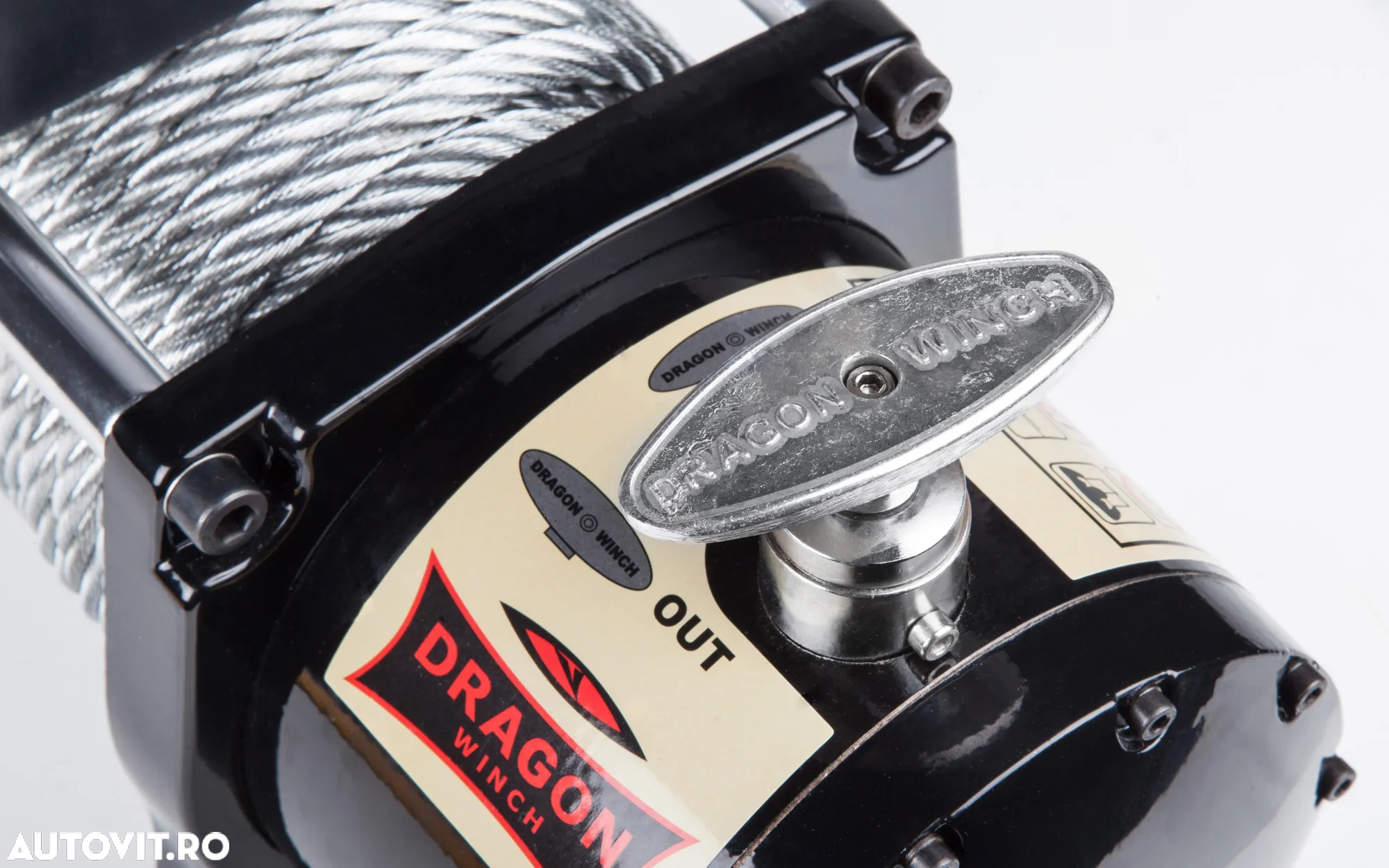troliu Dragon Winch 14000 lbs (trage 6360 kg) 24 V - 8