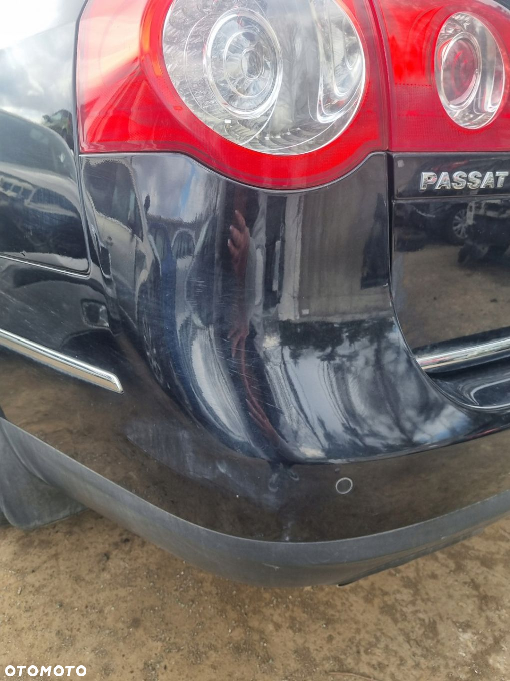 VOLKSWAGEN PASSAT B6 05-10 2010 r. LIFT LC9X KOMBI ZDERZAK TYŁ TYLNY PDC - 4