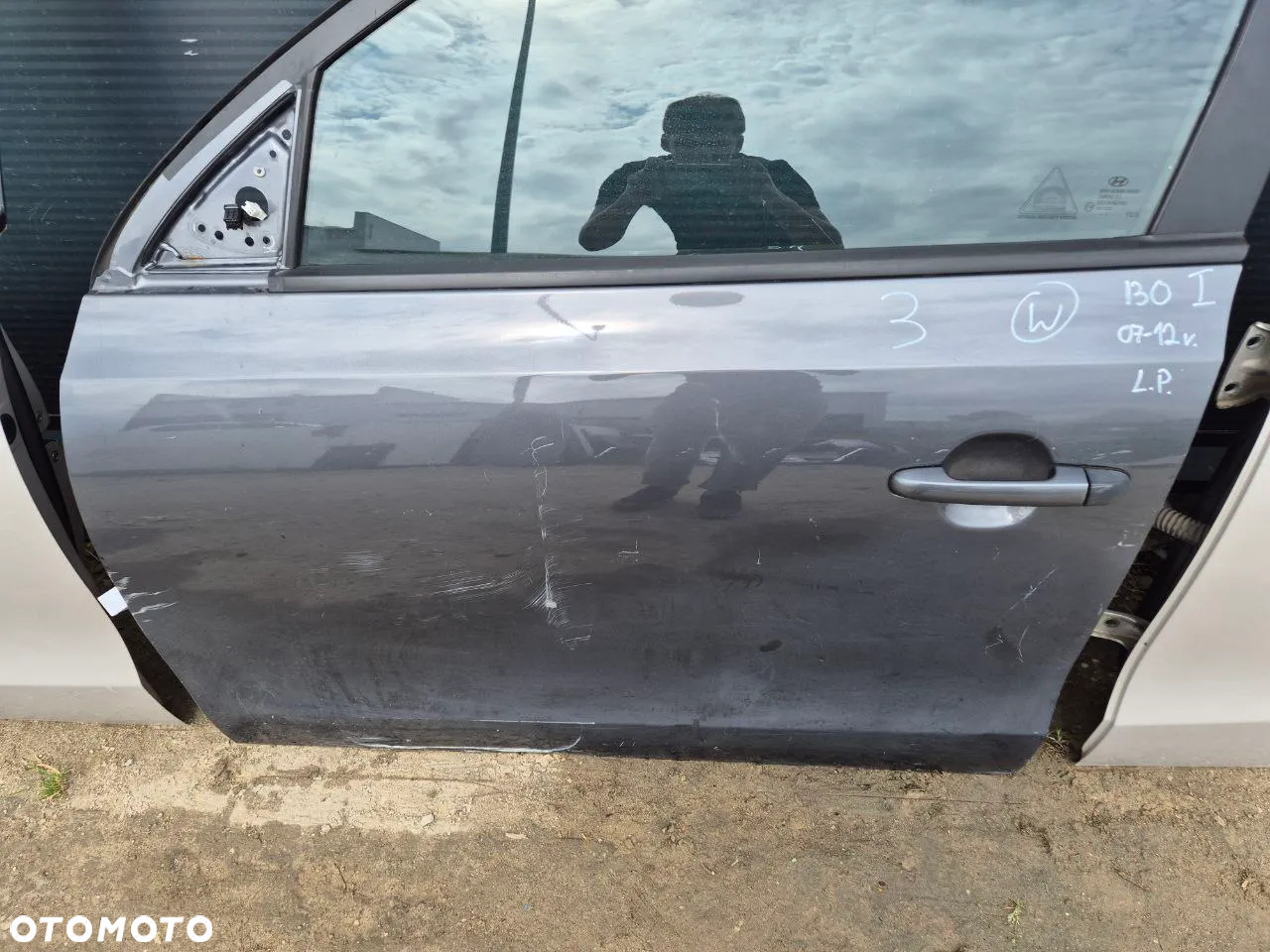 DRZWI PRZEDNIE PRAWE, TYLNE LEWE PRAWE KLAPA BAGAŻNIKA HYUNDAI I30 07-12r - 8
