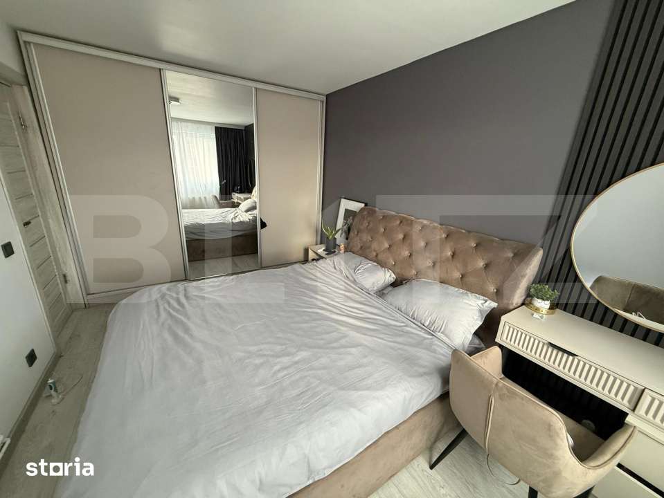 Apartament 2 camere, decomandat, cu balcon, mobilat si utilat, aer con — fotografia 3