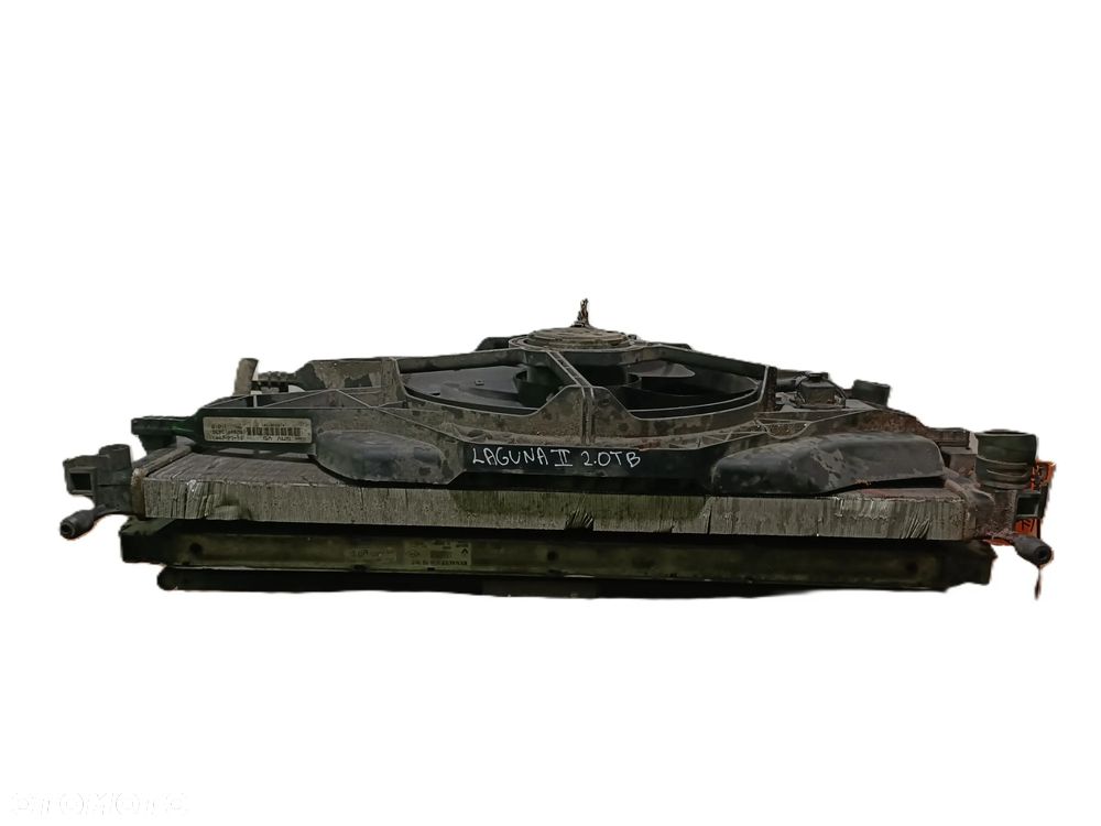 RENAULT LAGUNA II 01-07 2,0 TB komplet chłodnic 8200008763 8200008761/C + wentylator 8200025636 * - 7
