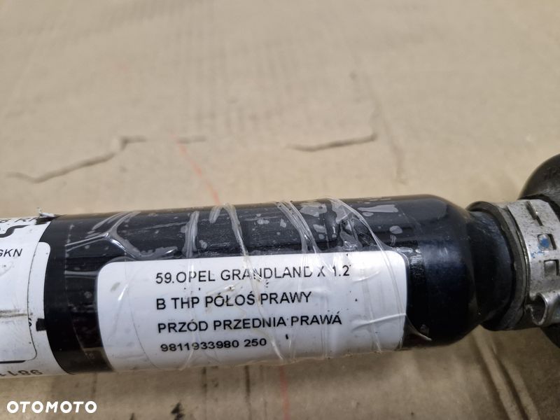 OPEL GRANDLAND X 1.2 B THP PÓŁOŚ PRAWY PRZÓD PRZEDNIA PRAWA 9811933980 - 7