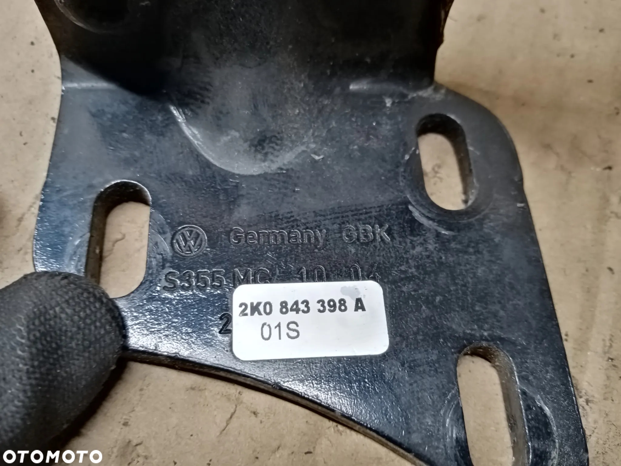 Rolka drzwi przesuwnych VW Caddy III 2K0843398A - 6