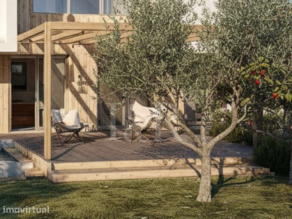 Moradia T3+1 em eco-condomínio com piscina privada na Terrugem, Sintra - Grande imagem: 5/18