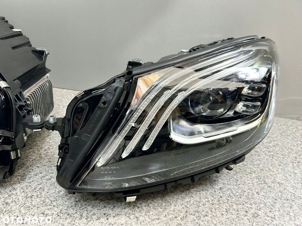 MERCEDES W222 AMG LIFT BODY KIT 2013-2017 LAMPY ZDERZAK PRZÓD TYŁ ZESTAW - 13