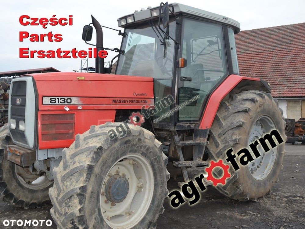 Massey Ferguson 8130 części, skrzynia biegów, oś - 2