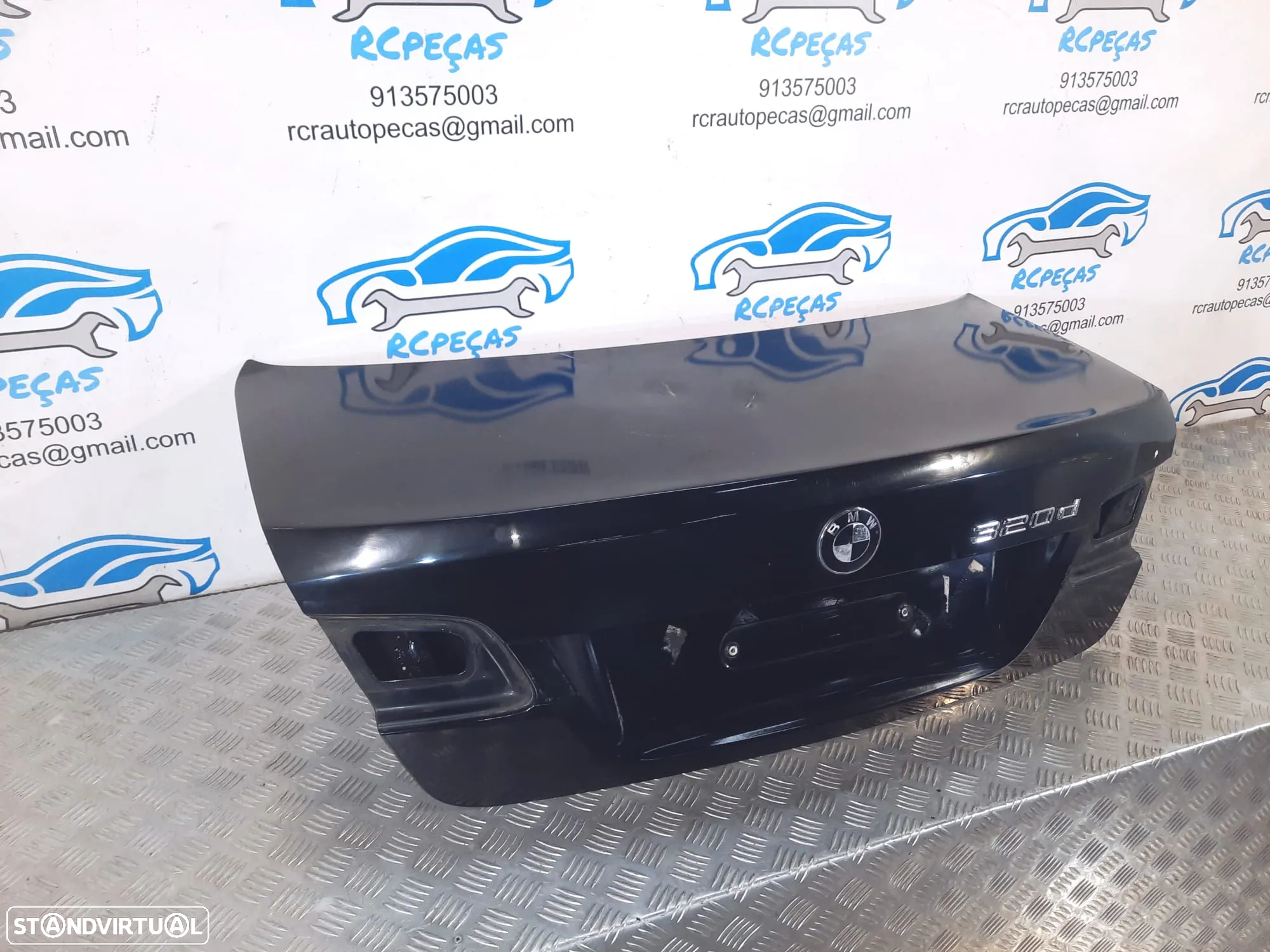 PORTA TAMPA MALA BMW SERIE 3 E92 COUPE 41627254428 7254428 FECHO PUXADOR - 2