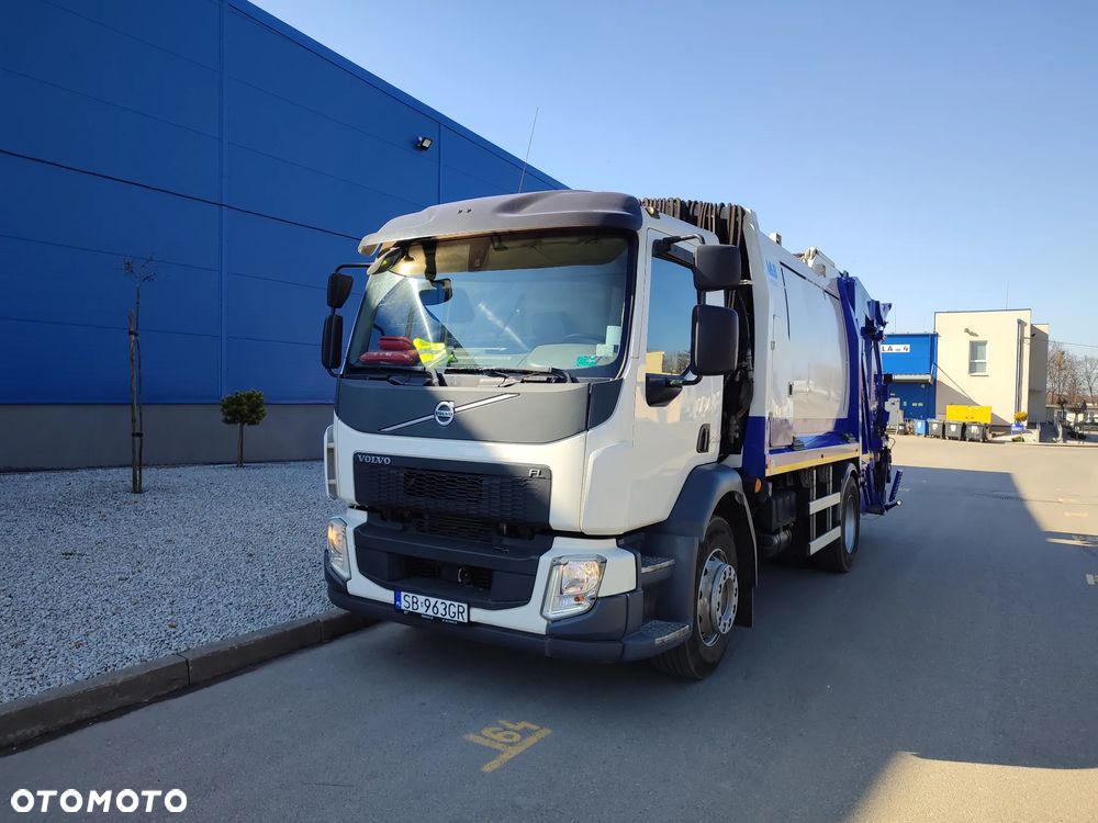 Volvo FL 4x2 śmieciarka dwukomorowa z zasypem 120-1100L sprzedaż wynajem, serwis, gwarancja - 10
