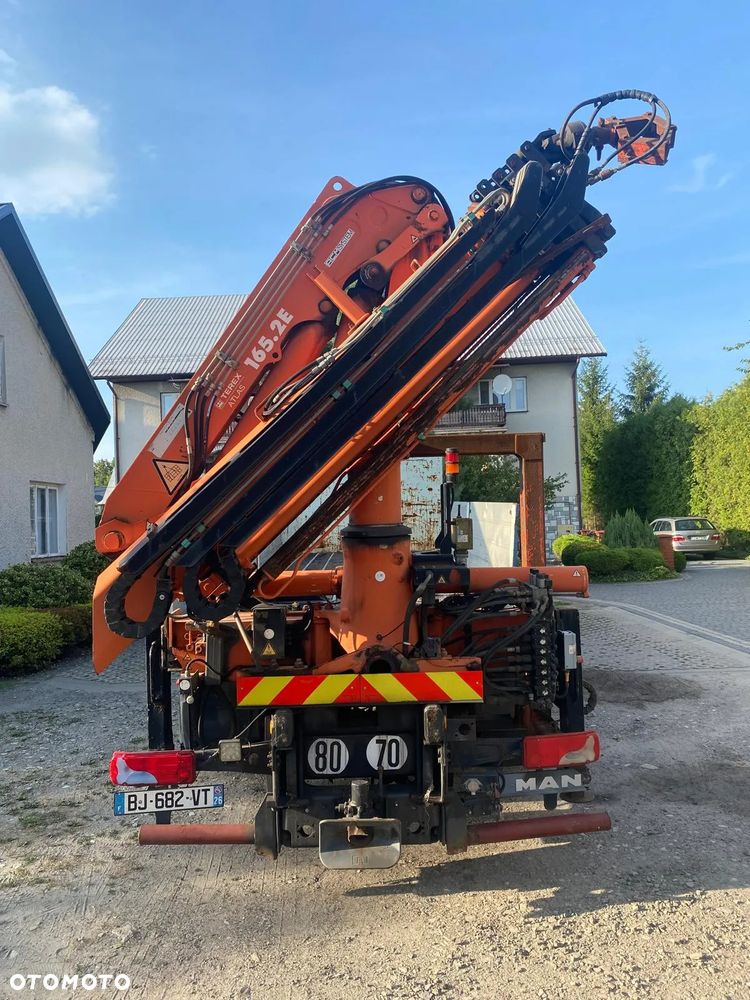 MAN TGA 26.390 / HDS TEREX ATLAS 165.2E / WYSIĘG 123m / PILOT / ROTATOR / BLOKADA MOSTU / SKRĘTNA I PODNOSZONA OŚ / IMPORT FRANCJA - 5
