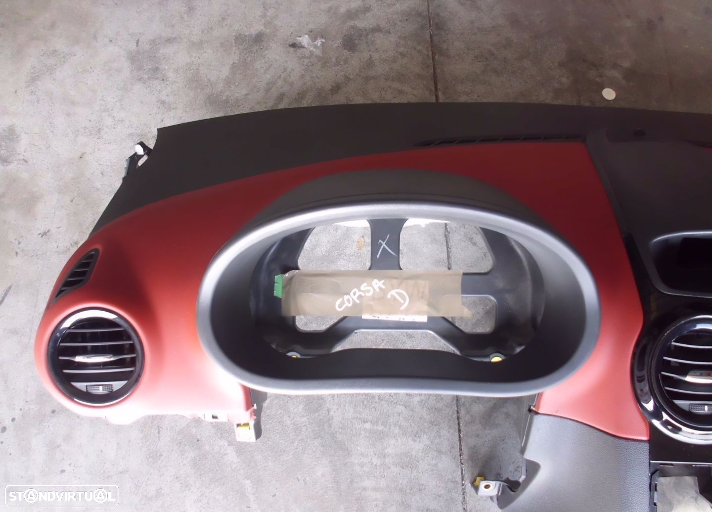 Conjunto de Tablier com Cintos Opel Corsa  D - 3