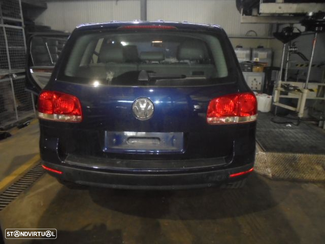 Carro MOT: BAC CXVEL: FEA VW TOUAREG 2003 2.5 TDI 174CV 5P AZUL DIESEL - 10