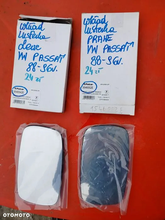 Wkład lusterka Passat b3, b4 prawy lewy nowy - 3