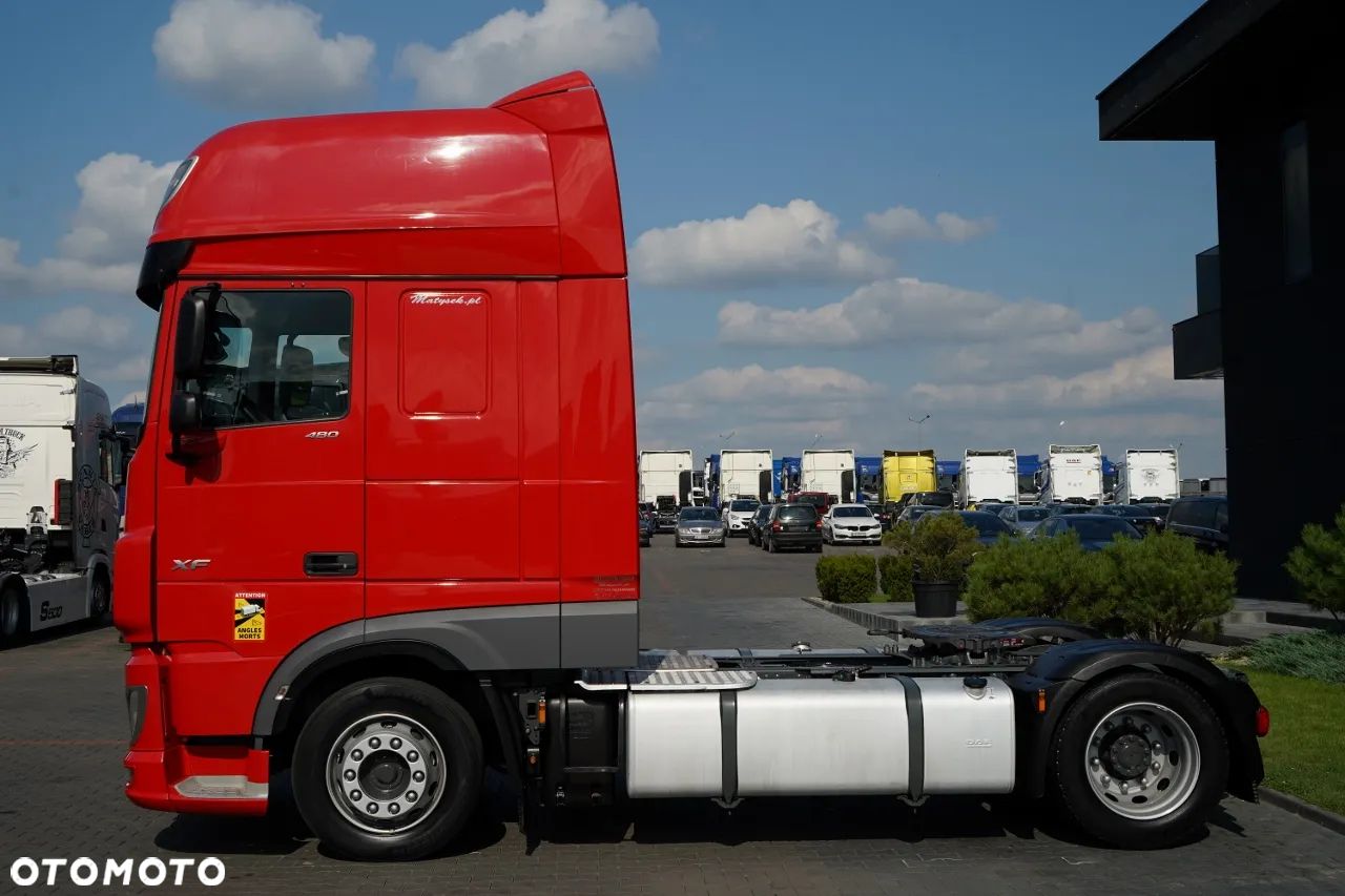 DAF XF 480 / LOW DECK / MEGA / 2021 / SSC / PO KONTRAKCIE SERWISOWYM / - 7