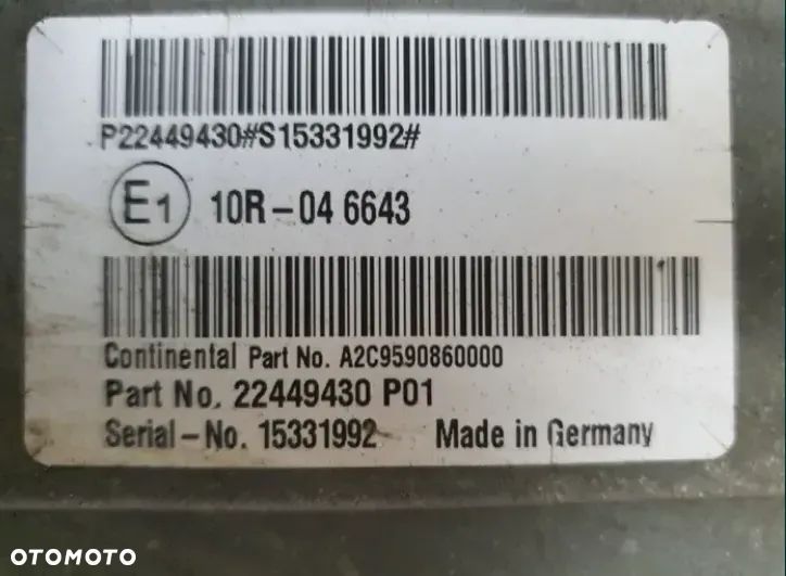 Sterownik komputer moduł Adblue Renault Range T Volvo FH4 - 2