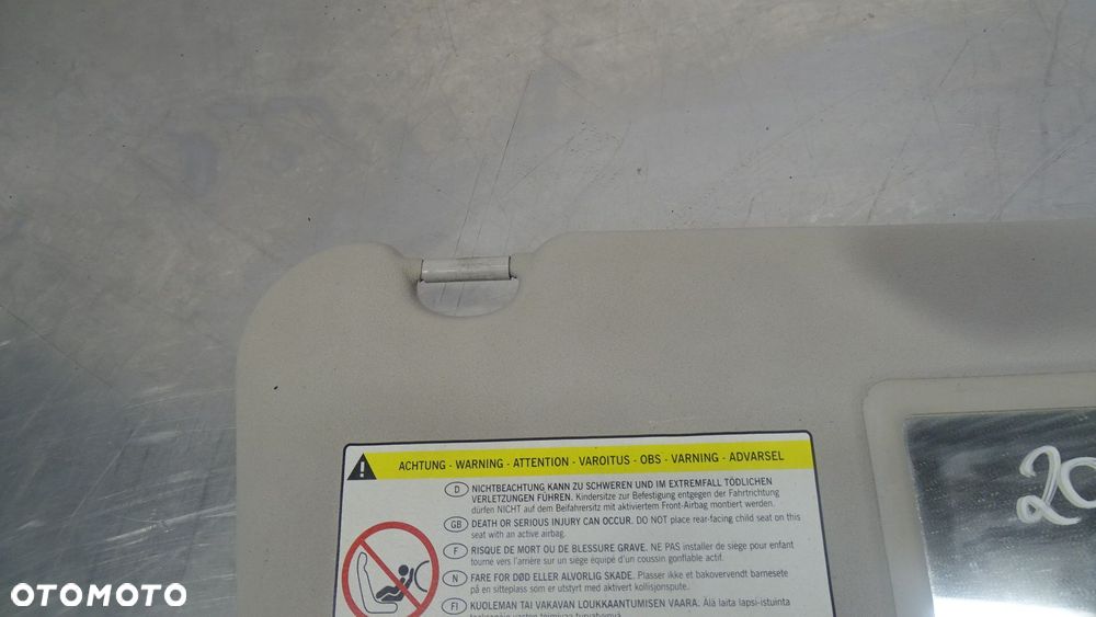 OSŁONA PRZECIWSŁONECZNA KPL PEUGEOT 207 1.6VTI SW - 3