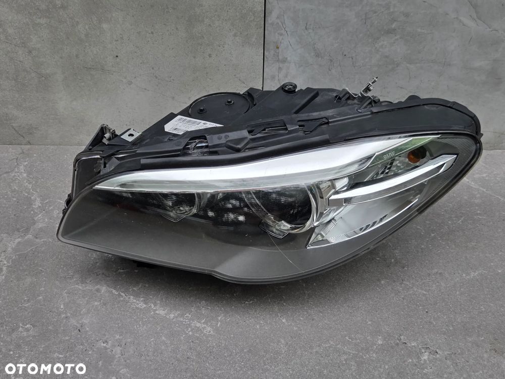 BMW 5 F10 F11 LCI LAMPA PRZÓD PRZEDNIA LEWA XENON KOMPLETNA UK 7317133 - 3