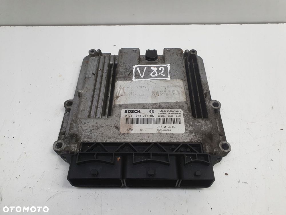 Renault Scenic III 1.6 dCi STEROWNIK SILNIKA Komputer 237101074R 0281018284 - 1