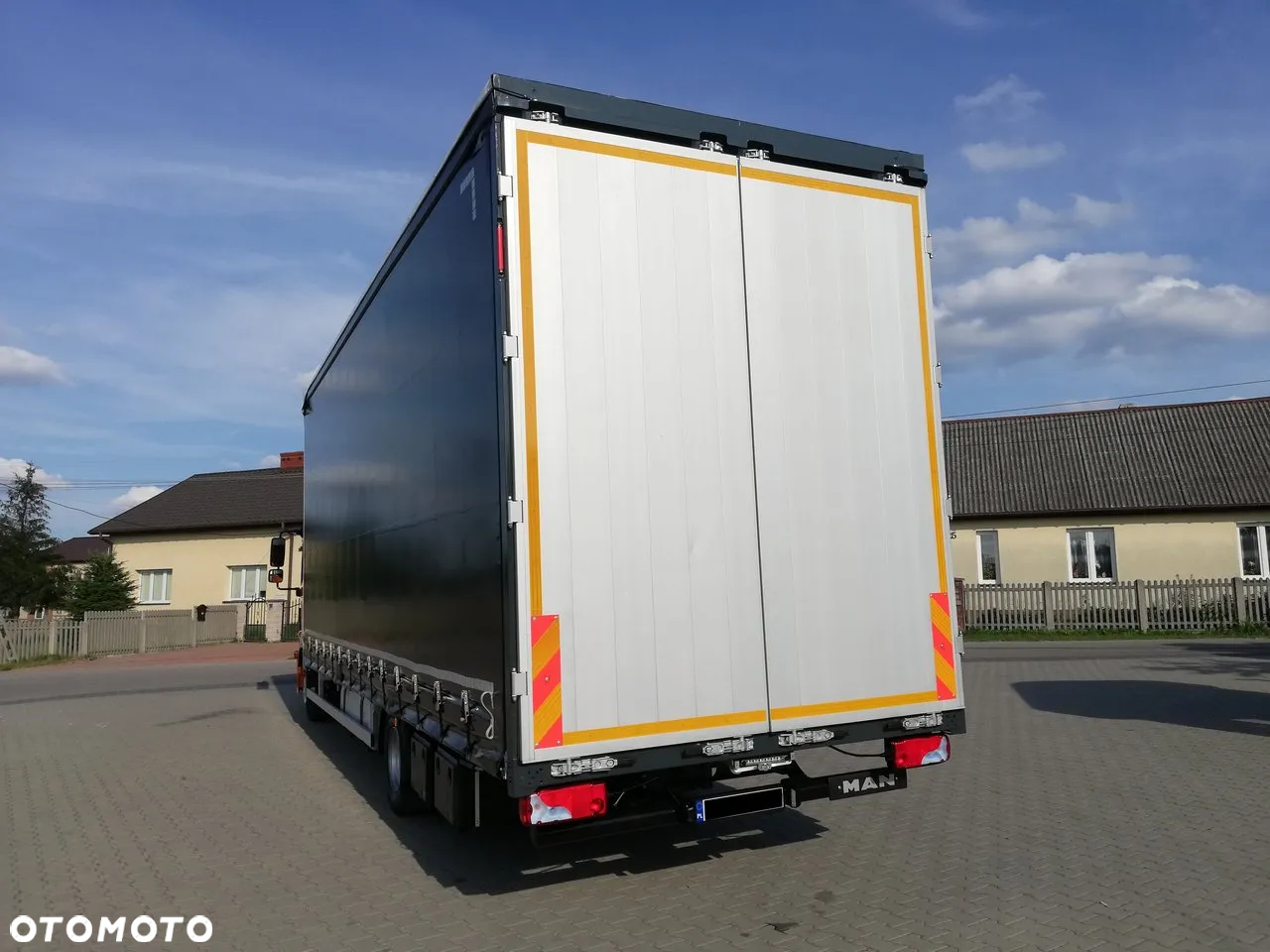 MAN TGM 15.290 Firana 19 Palet Plandeka Suwany Dach - 9
