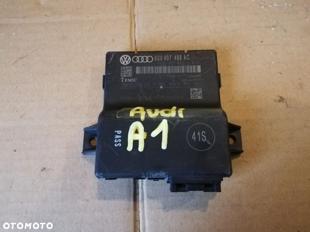 AUDI A1 8X MODUŁ KOMFORTU STEROWNIK GATEWAY 8U0907468AC - 1