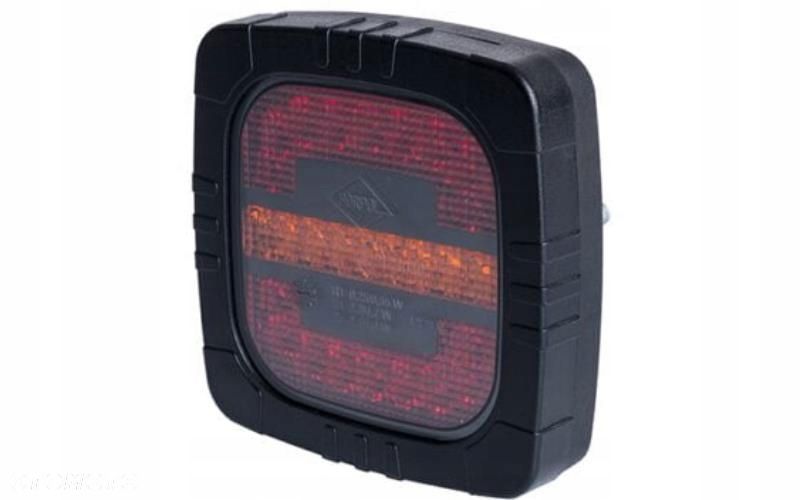 LAMPA ZESPOLONA LED TYLNA TRAKTOR PRZYCZEPA 12/24V 3 FUNKCYJNA - 1