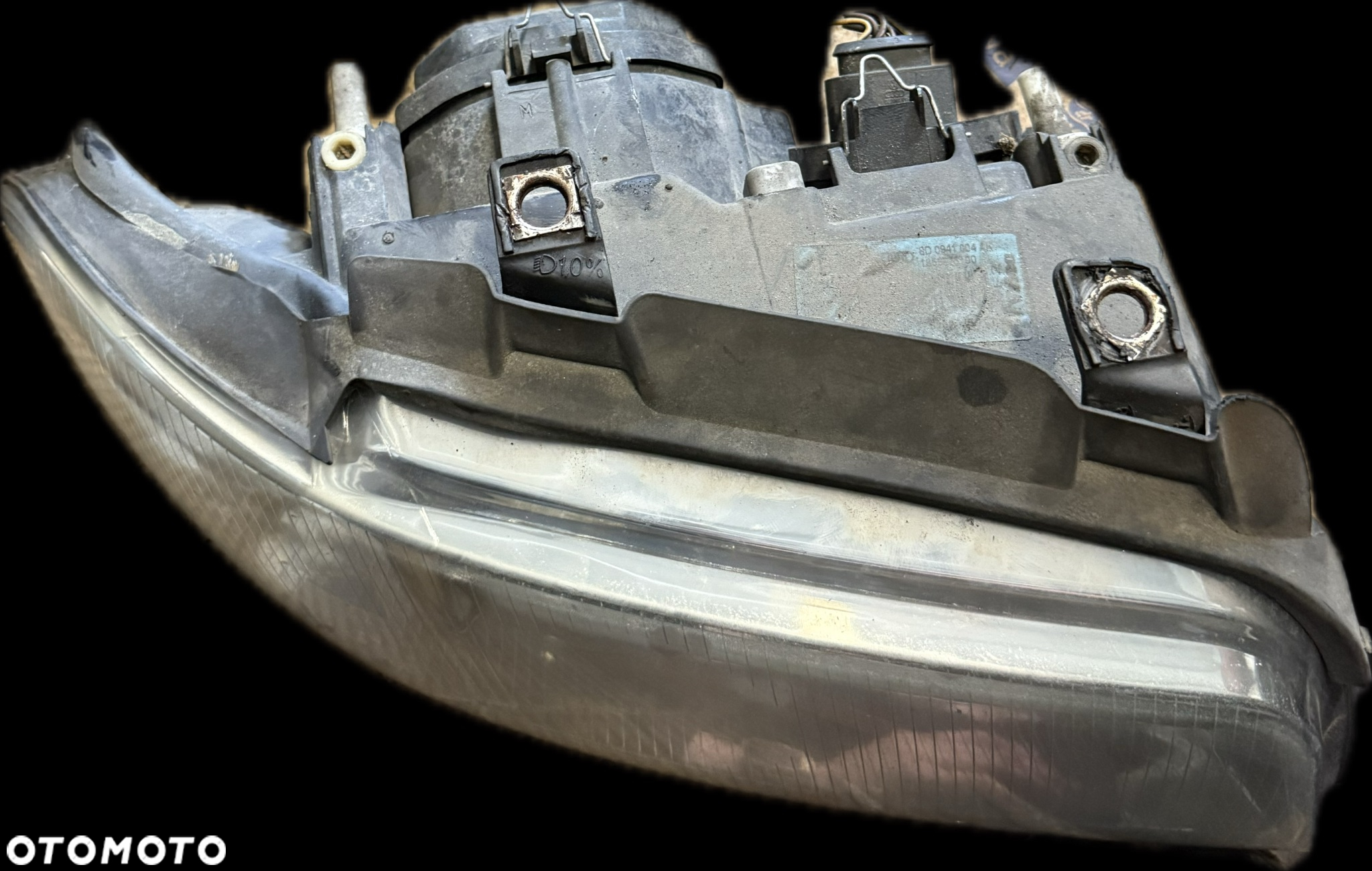 Reflektor Reflektory Lampa Lampy Przód LEWA PRAWA Przednie Audi A4 B5 FL Lift polift po lifcie - 4