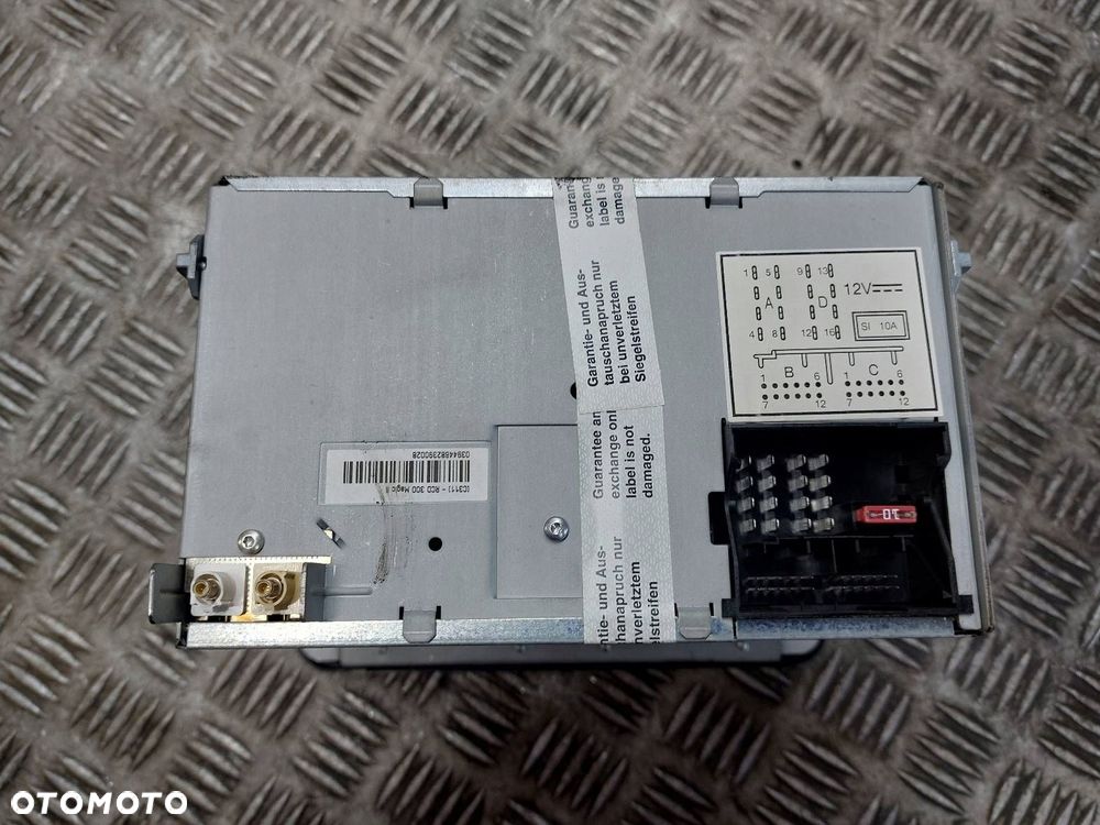 RADIO ODTWARZACZ  VOLKSWAGEN PASSAT B6 1K0035186T - 5
