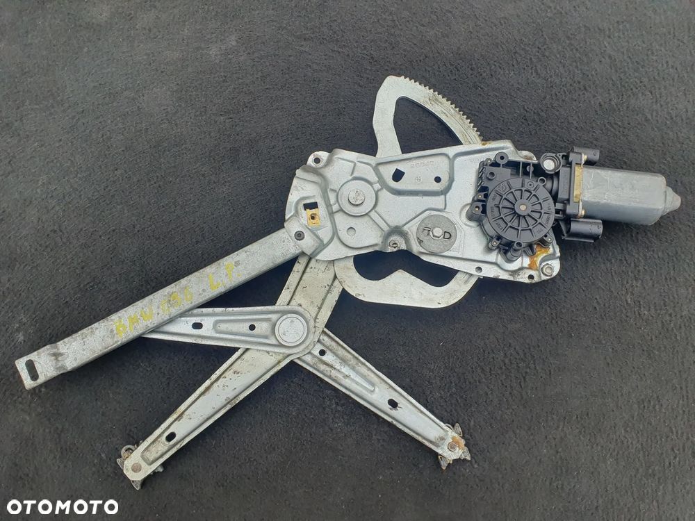 BMW E36 PODNOŚNIK SZYBY LEWY PRZÓD 1977609 8360977 - 1