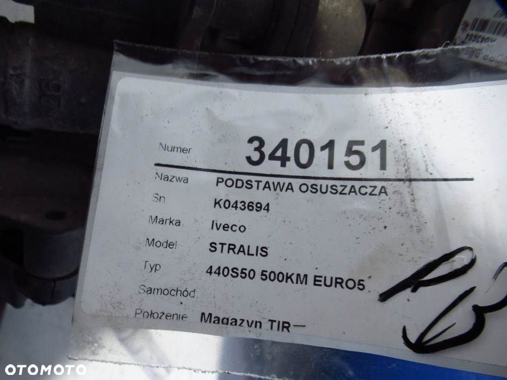 PODSTAWA OSUSZACZA - 302.00 PLN - IVECO STRALIS I 2002 - 2022 AS 440S50 TZP 5801414930 K043684 - 6