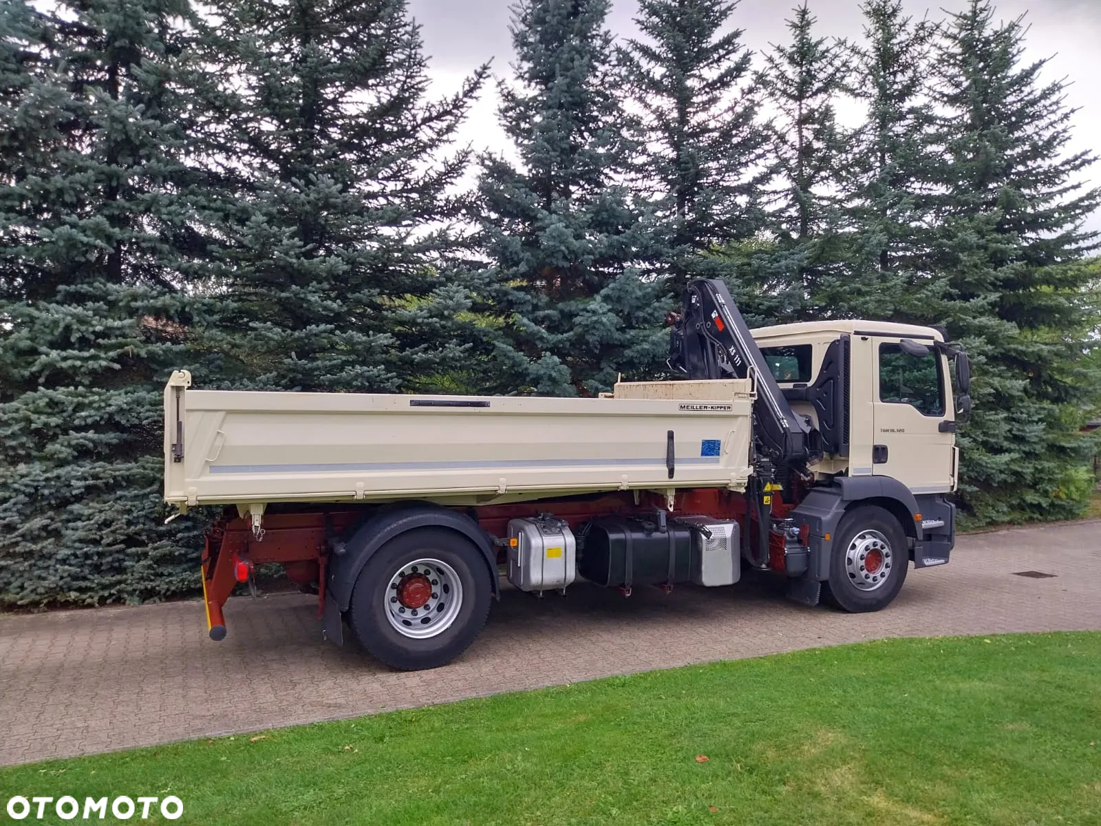 MAN TGM 18.320/ 3-str. Meiller z HDS HIAB 111 - 20